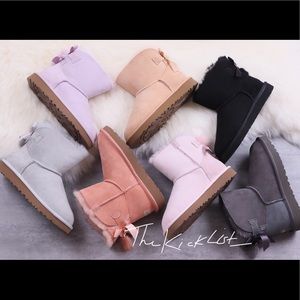 UGG Short Bow Bailey + Customization